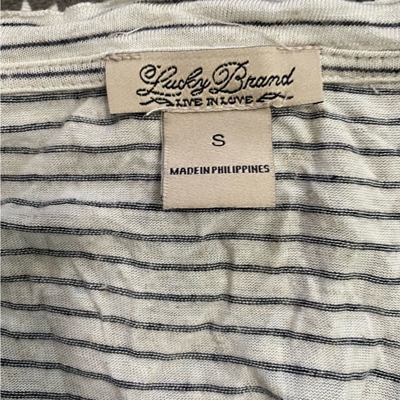 Lucky Brand boho elephant tshirt small - Picture 6 of 7